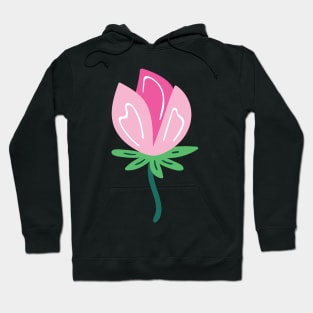 Pink Flower Hoodie